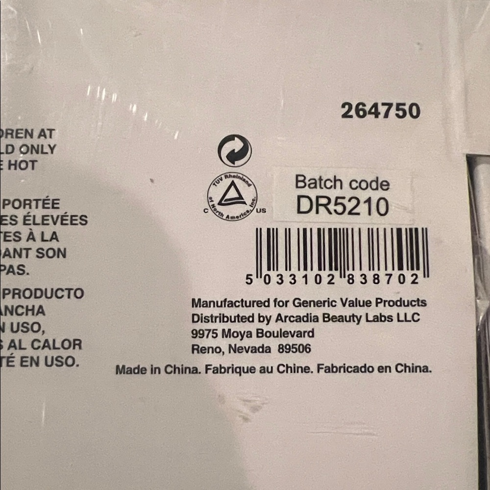 BNIB-GVP Rechargeable Cordless Styling Iron - Picture 4 of 5